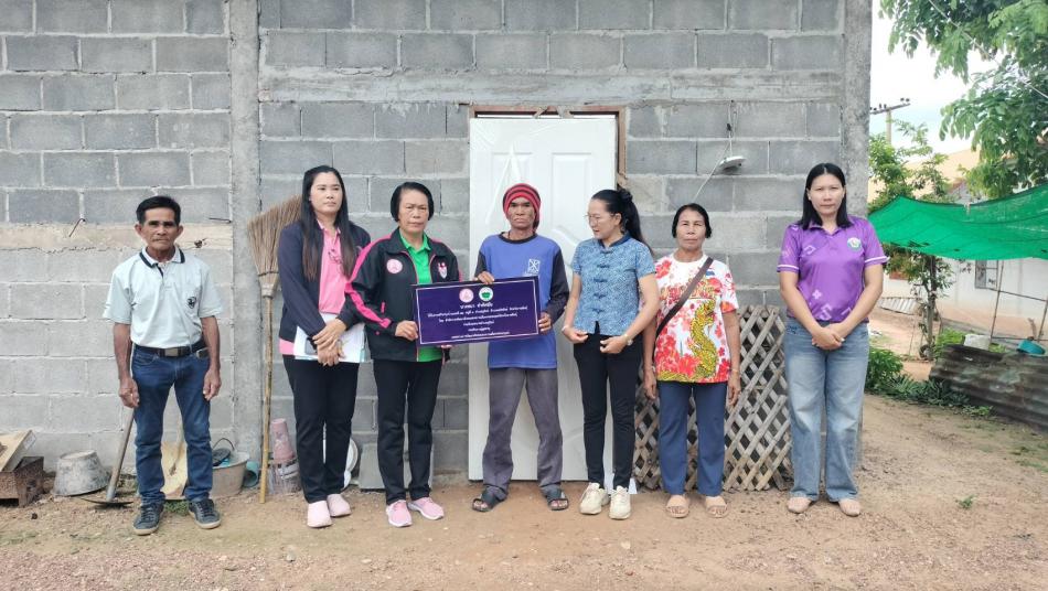 โครงการปรับสภาพแวดล้อมและสิ่งอำนวยความสะดวกของผู้สูงอายุให้เหมาะสมและปลอดภัยประจำปีงบประมาณ 2568 จำนวน 2 หลัง